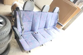 VW Crafter 2E Sprinter 901 902 Sitze hinten Sitz Rückbank 3-er mit Gurt - Bild 2