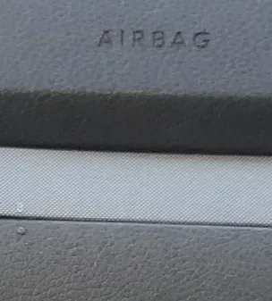 VW Golf 5 1K Verkleidung Abdeckung Dekor silber links + rechts netzoptik silber - Bild 2