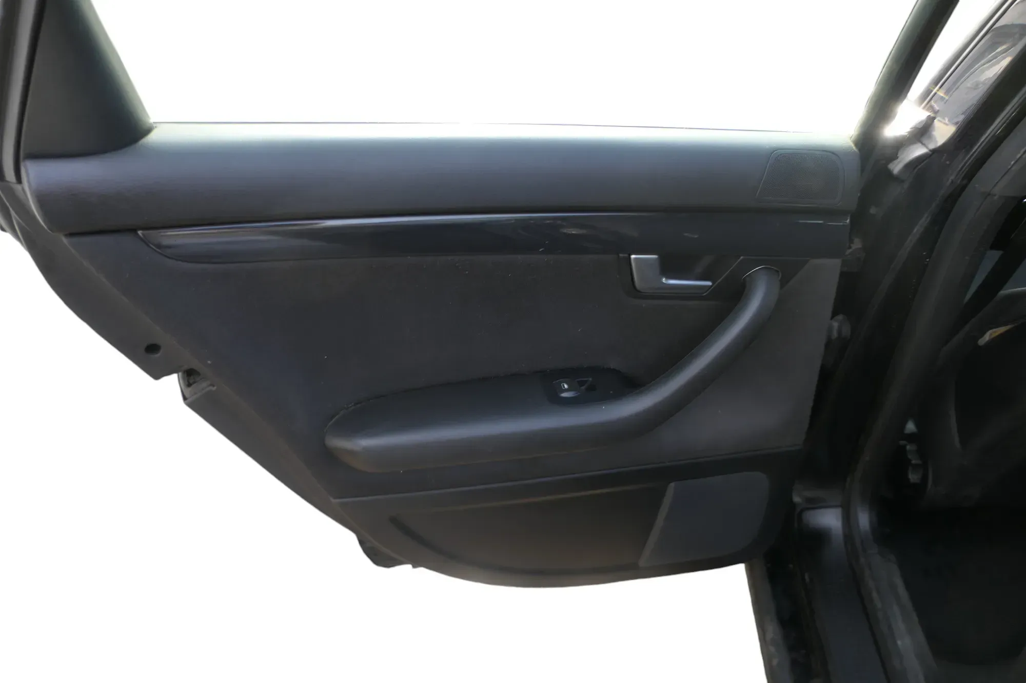 1x A4 8E B6 Türverkleidung Verkleidung Tür hinten links soul schwarz - Bild 1