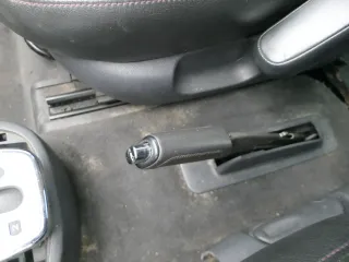 VW Sharan 7M Galaxy WGR Handbremse Feststellbremse Verkleidung Abdeckung Leder - Bild 1