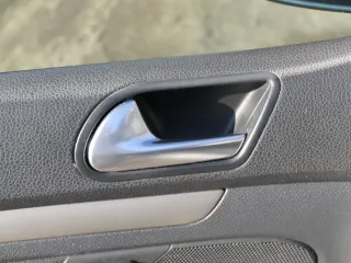 Golf 5 Limousine Türverkleidung Tür vorn links 4/5Türer RECHTSLENKER RHD Leder - Bild 3