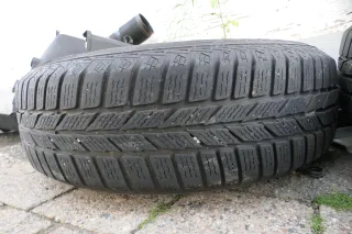 1x VW Golf 4 Bora 175/80 R14 88T M+S Winterreifen Reifen 6jx14H2 ET38 6-7mm - Bild 2