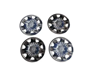 4x original VW Polo 9N Fox Radkappe Radzierkappe 14 Zoll 6Q0601147M - Bild 2