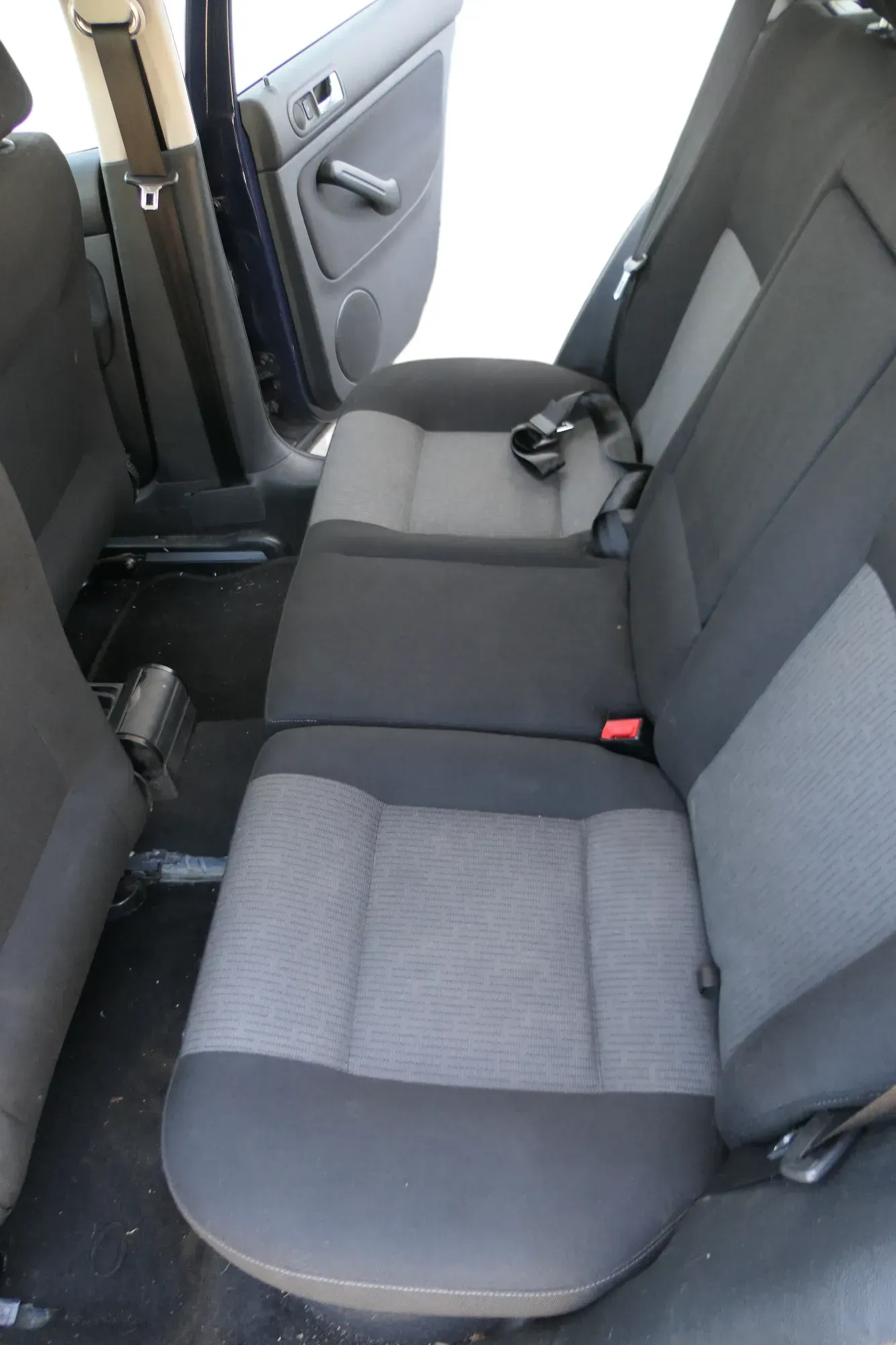 Golf 4 Bora Variant Kombi Sitz Rückbank Rücksitzbank hinten Sitze schwarz - Bild 1