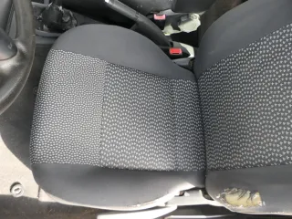 Seat Arosa VW Lupo Sitz vorn links Fahrersitz Höhenverstellung schwarz dunkel - Bild 2