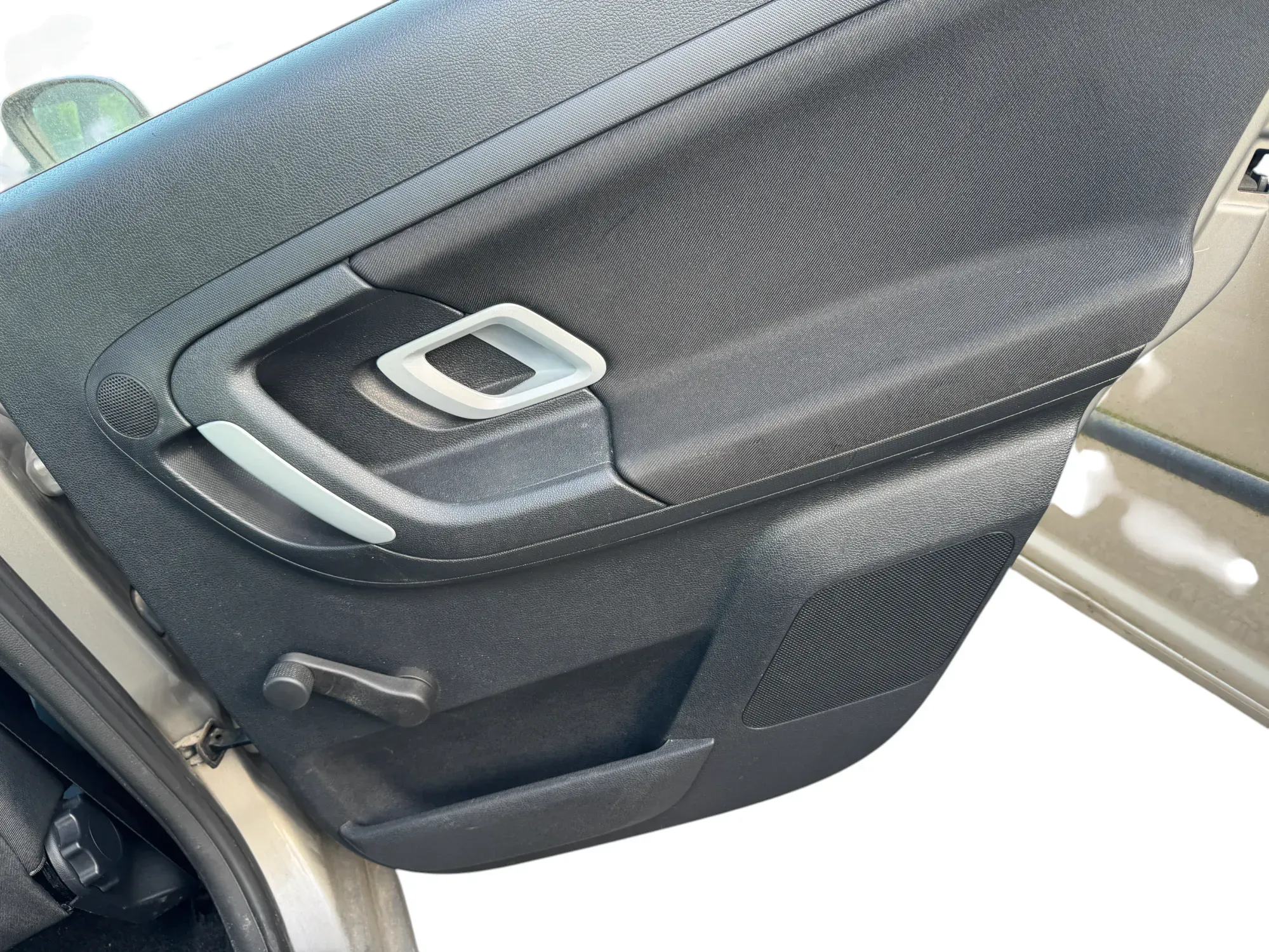 1x Skoda Fabia 5J Stufenheck Türverkleidung Verkleidung Tür hinten rechts Griff - Bild 1