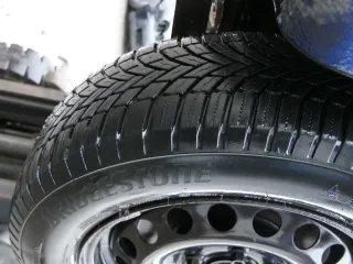 4x VW Golf 6 Plus 5M 195/65 R15 95V Winterreifen M+S Felgen Reifen M&S   ca. 6mm - Bild 2