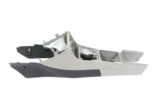 VW Passat 3C B6 Mitteltunnel Aschenbecher Verkleidung Abdeckung grau classicgrey - Bild 4