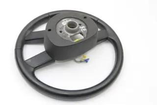 VW Polo 9N 9N3 Touran Fox Lenkrad 4-Speichen 1T0419091B für Airbag Leder - Bild 3