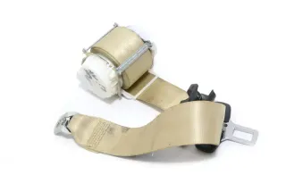 VW Eos 1F Gurt 1Q0857805 UHQ hinten links beige besch - Bild 1
