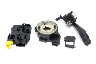 Set - Golf 5 1K Lenkstockschalter Modul Schleifring Lenkstockmodul Tempomat - Bild 2