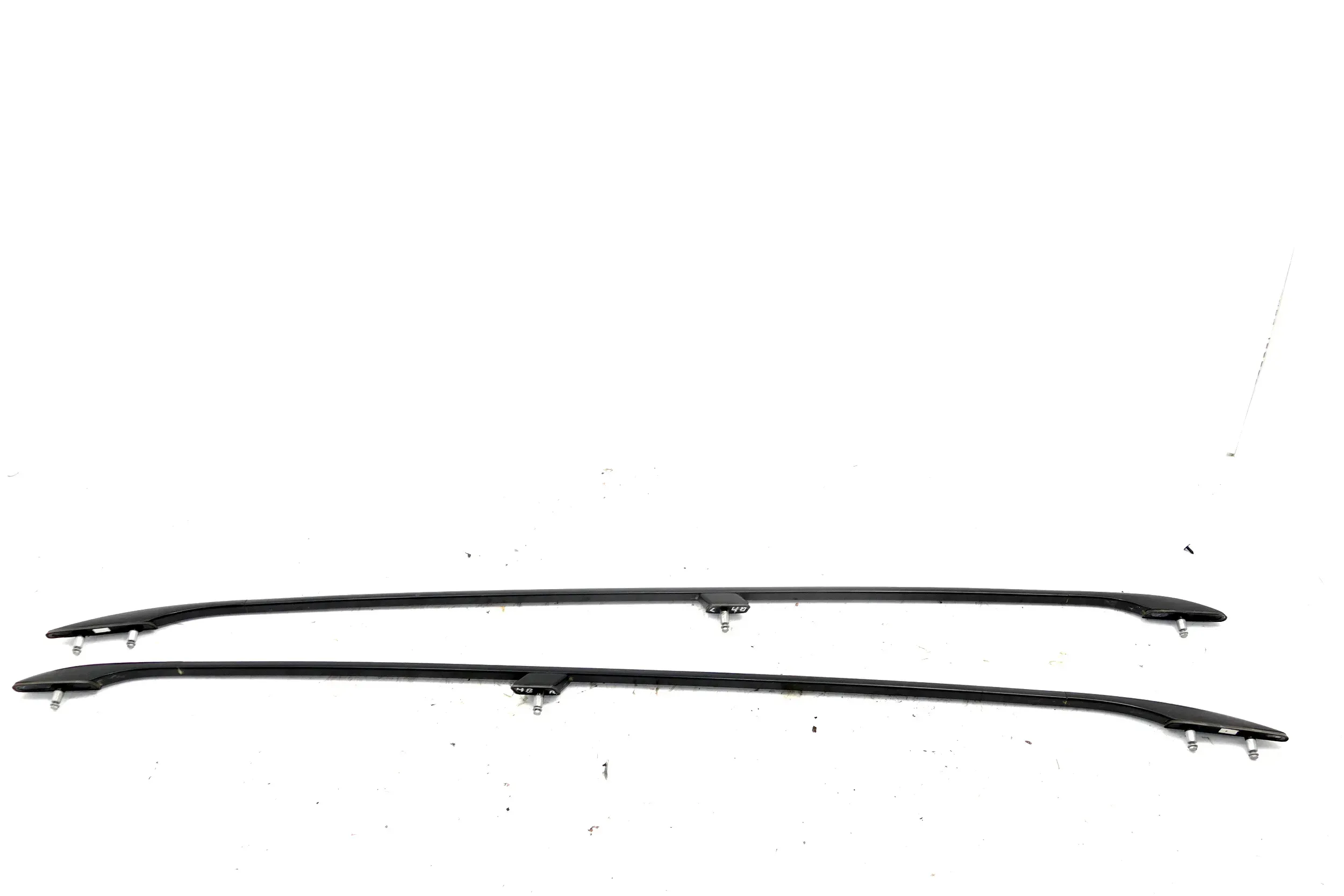 Audi A6 4B Dachreeling Reeling Dach schwarz beide rechts und links Reling - Bild 1