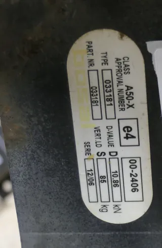 Audi A6 4B starre starr Anhängerkupplung Anhängekupplung Bosal 033181 - Bild 2