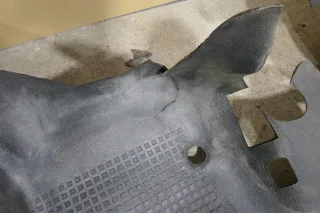 VW T4 Teppich Innenraumteppich Innen Boden Bodenbelag vorne 7D1863711AD - Bild 4