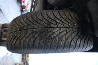 4x Polo 9N Ibiza Alufelgen Reifen 195/60 R15 -ca5-6,5mm Winterreifen 6L0601025A - Bild 3