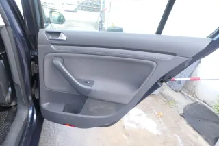 1x Golf 5 Limousine Türverkleidung Verkleidung Tür hinten rechts 4/5-Türer schwa - Bild 1