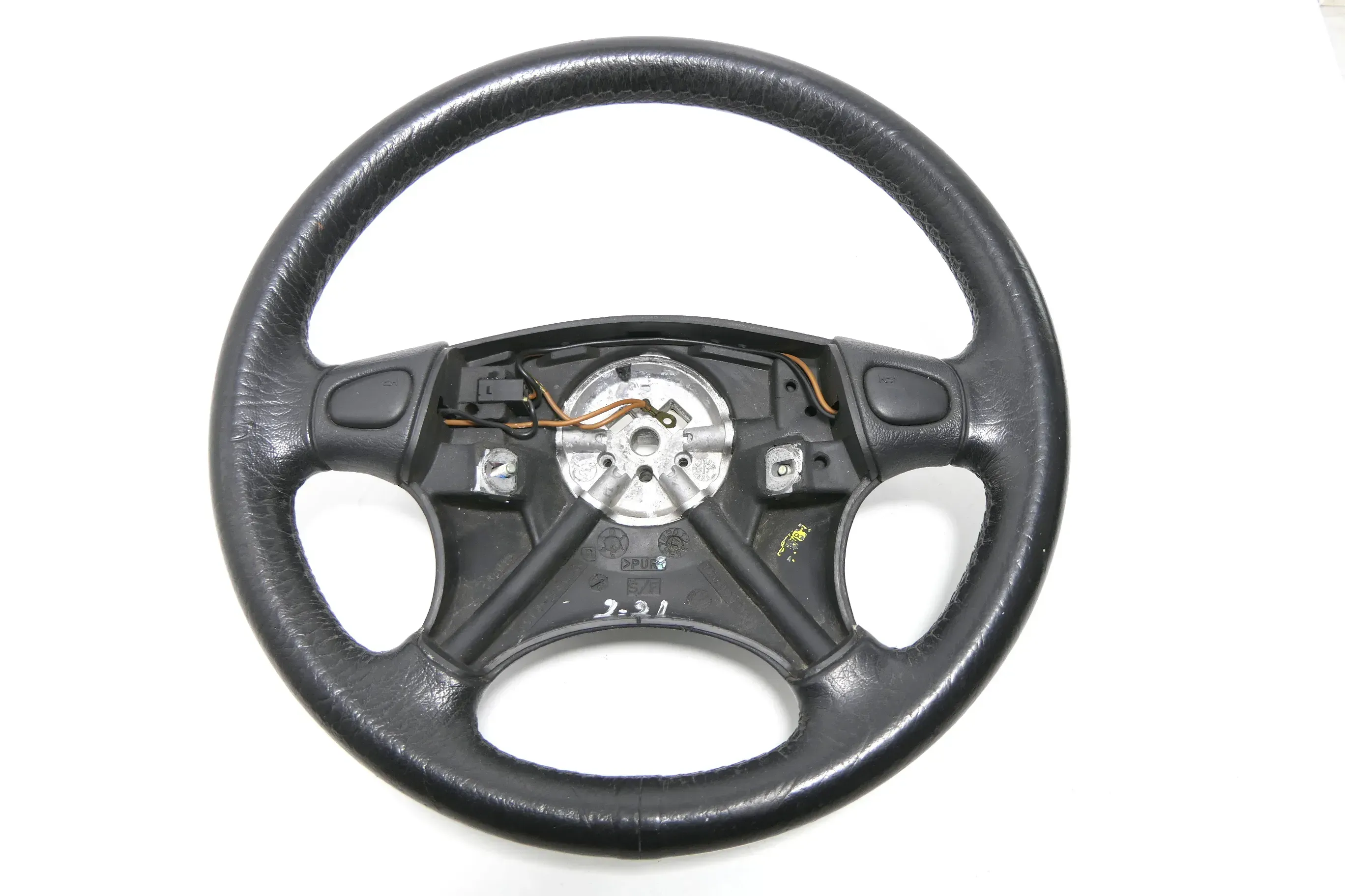 VW Sharan 7M Alhambra Lenkrad 4-Speichen 7M0419091AK Leder Lederlenkrad - Bild 1