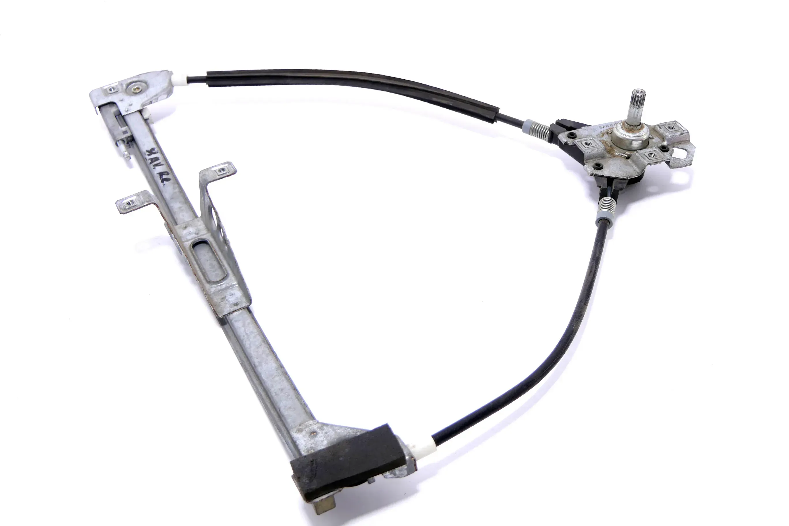 Audi 80 manueller mechanischer Fensterheber vorne rechts 8A0837399 Gestänge - Bild 1