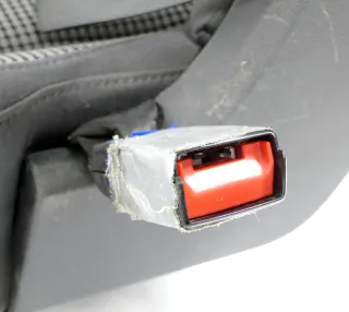 VW Touran Sitz hinten mitte mittig (1. Reihe) Rücksitz anthrazit schwarz -146111 - Bild 2
