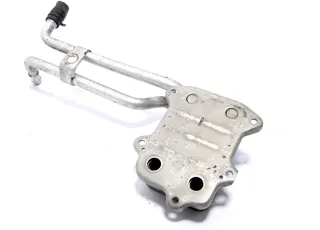 VW Audi Ölkühler Halter Ölfilterflansch 03C117021M Rohr Leitung CDGA Kühler Öl - Bild 1