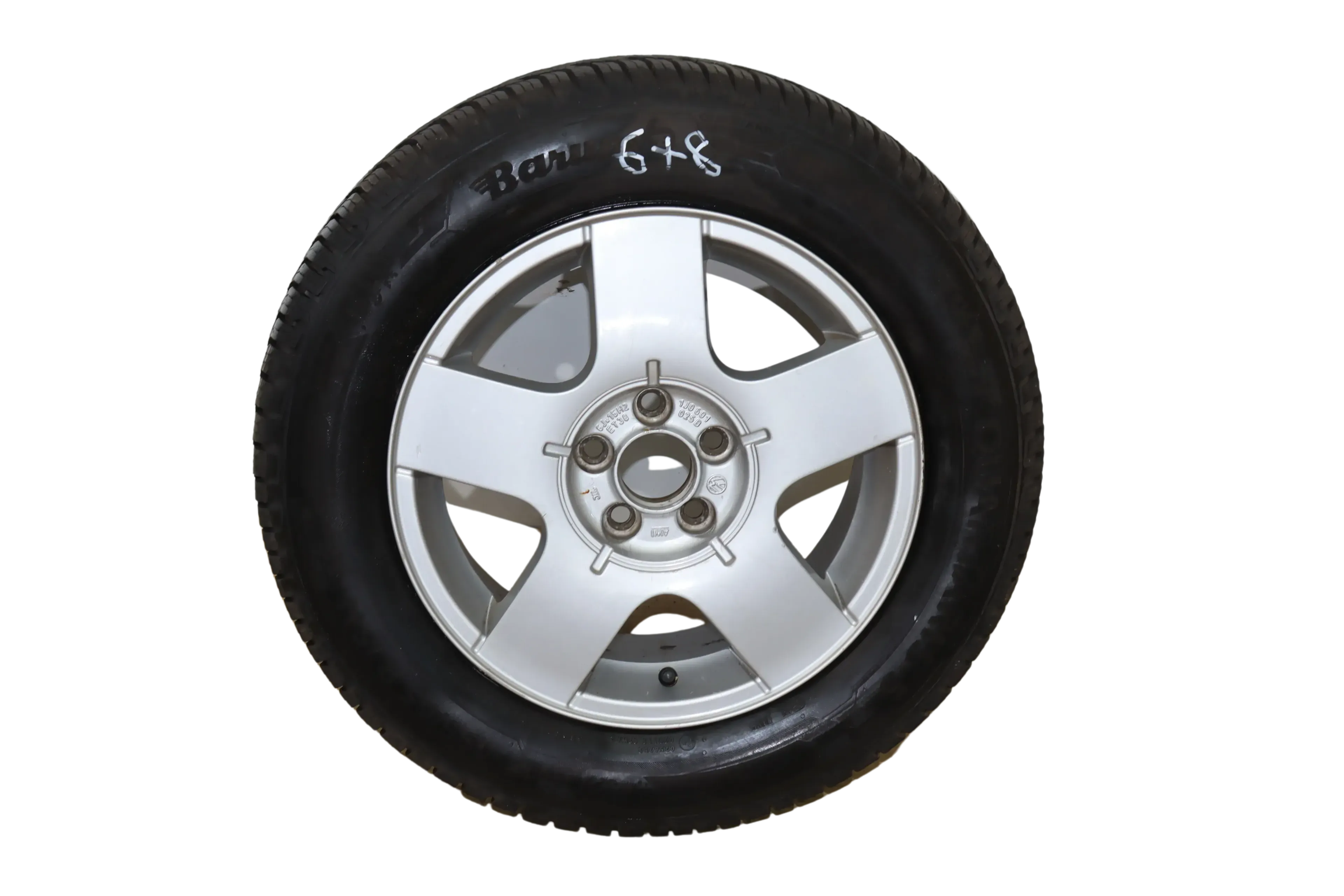 1x Felge Alufelge original VW Golf 4 Bora 6jx15H2 ET38 1J0601025B 195/65 R15 - Bild 1