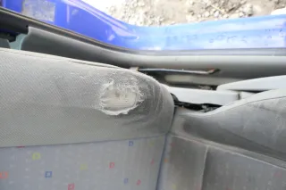 Seat Arosa VW Lupo Sitz vorn links Fahrersitz Höhenverstellung höhenverste grau - Bild 5