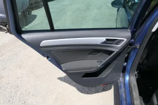 1x VW Golf 7 5G AU Variant Kombi Türverkleidung Tür hinten links schwarz - Bild 4