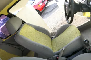 Seat Arosa VW Lupo Sitz vorn links Fahrersitz Höhenverstellung höhenverste gelb - Bild 5