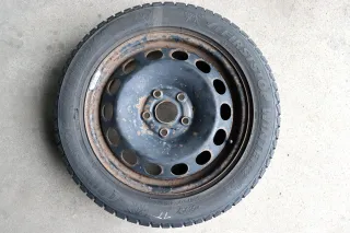 VW Passat 3C Golf Reifen Winterrreifen M&S 205/55 R16 91H Felgen ca. 7mm - Bild 4