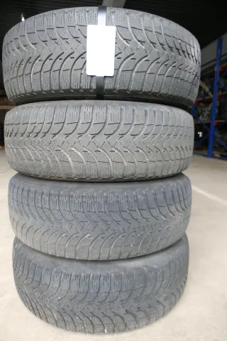 4x Golf 6 Caddy 2K 195/65 R15 91T Winterreifen M+S Felgen Reifen M&S ca. 4mm - Bild 7