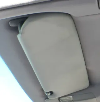 Audi A8 4D Sonnenblenden Sonnenblende vorne links 4D0857551A F85 aquablau - Bild 2