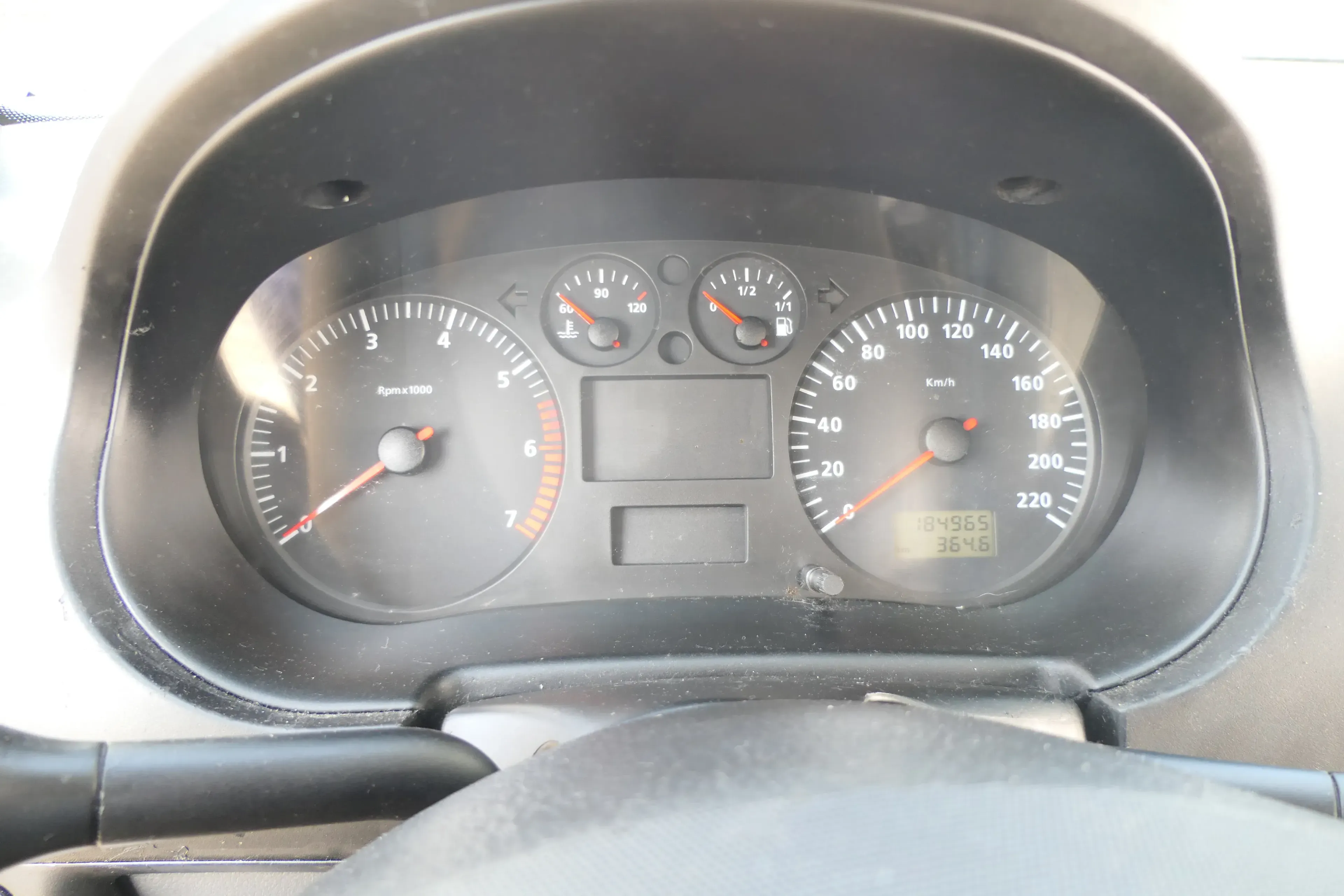 Seat Ibiza 6K3 Tachometer Tacho Kombiinstrument 6K0920850 184.000kim AUC AUD AN - Bild 1