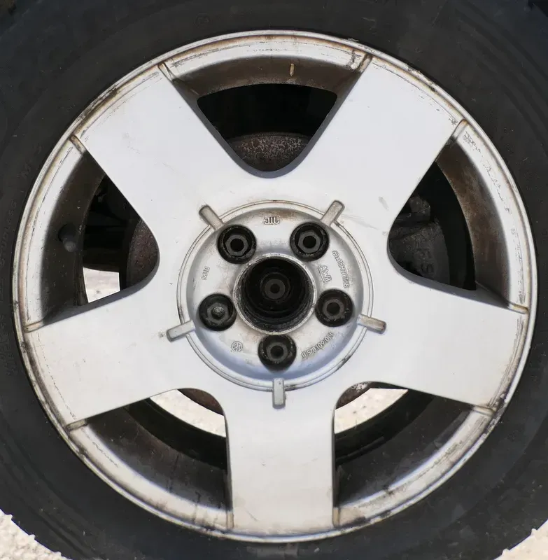 1x Felge Alufelge original VW Golf 4 Bora 6jx15H2 ET38 1J0601025B 195/65 R15  1 - Bild 1