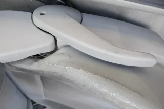 Seat Arosa VW Lupo Sitz vorn links Fahrersitz Höhenverstellung höhenverste grau - Bild 6