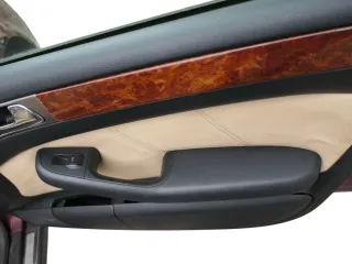 1x A6 4B Türverkleidung Verkleidung Tür vorne rechts Leder onyx / vanille Bose - Bild 2