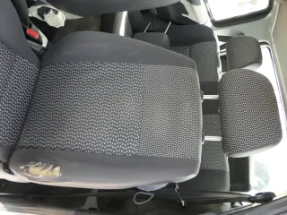 Seat Arosa VW Lupo Sitz vorn links Fahrersitz Höhenverstellung schwarz dunkel - Bild 3