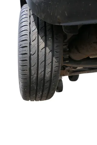4x VW Polo 9N 6R Felgen Reifen 195/55 R15 85V Sommerreifen ca. 4-6mm - Bild 2
