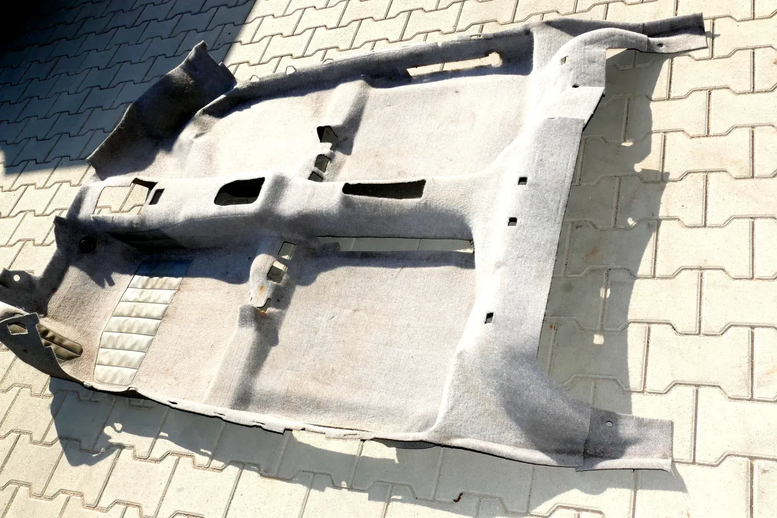 VW Polo 6N Teppich Innenraumteppich grau Innen (bis Bj. 1999 - Bild 1