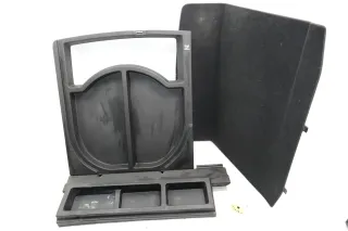 Golf 4 Variant Kombi Staubehälter Ablagefach Ablage Boden Kofferraum schwarz - Bild 1