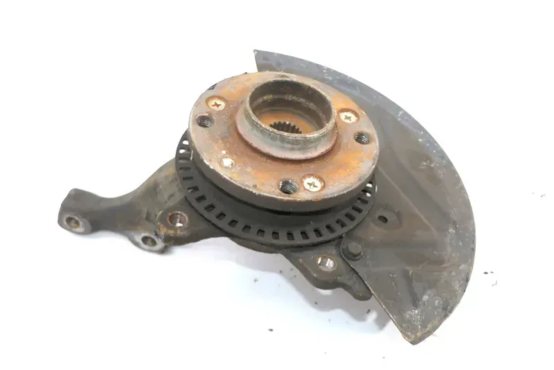 VW Golf 3 Caddy Achsschenkel Radlager links vorn 357407255c TDI geschraubt ABS - Bild 1