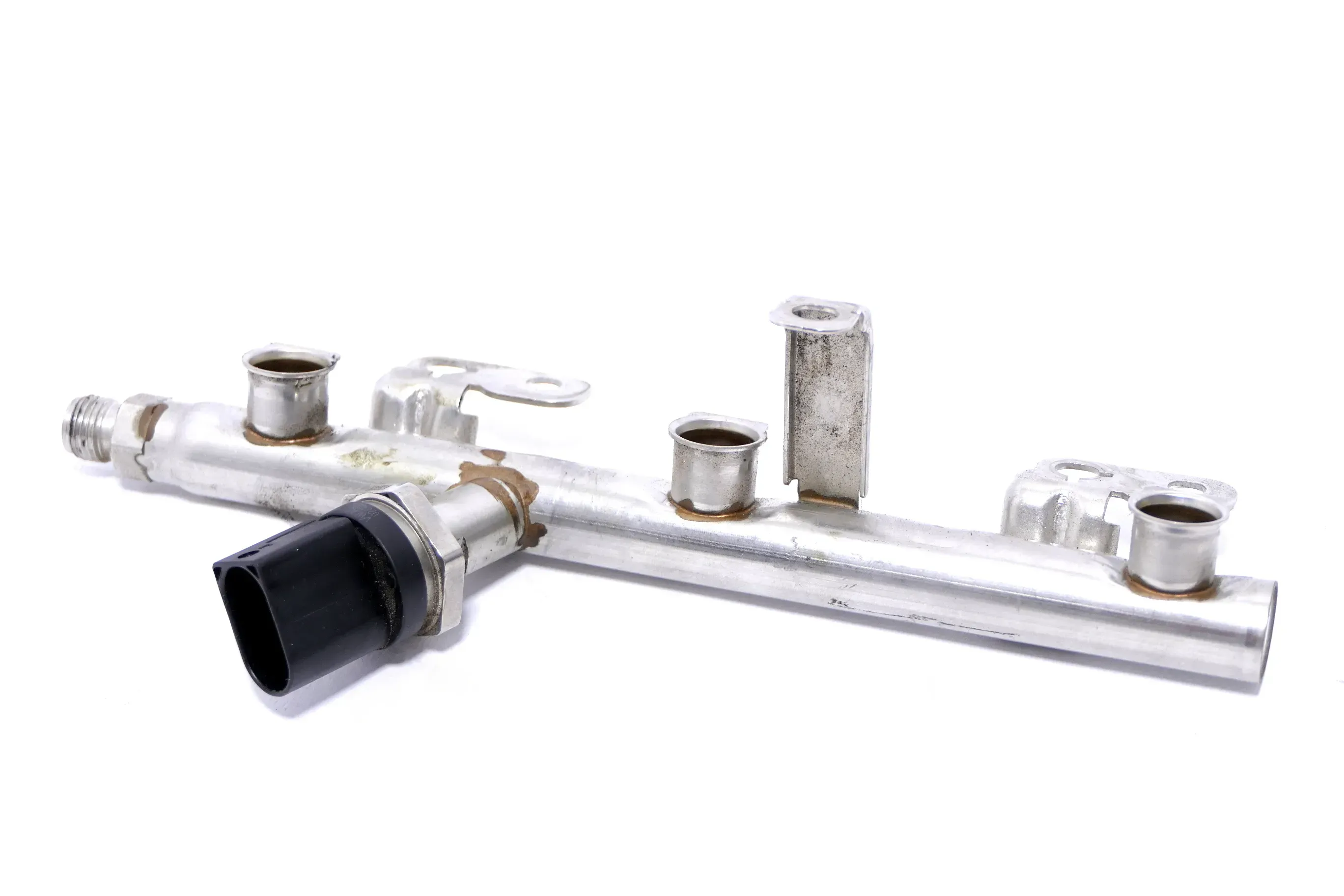 VW Golf Touran Eos Einspritzleiste 04C133317H CPGA Erdgas Gas Kraftstoffverteile - Bild 1