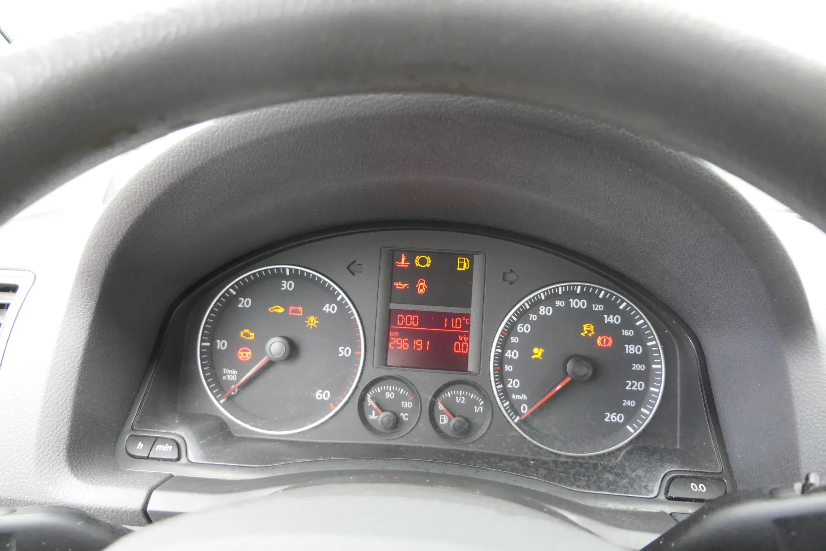 VW Golf 5 1K 5M Plus Tacho Tachometer Kombiinstrument 1K0920851P 1.9 TDI 296TKM - Bild 1