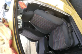 VW Fox Sitz Fahrersitz vorne links OHNEAirbag höhenverstellbar - Bild 3