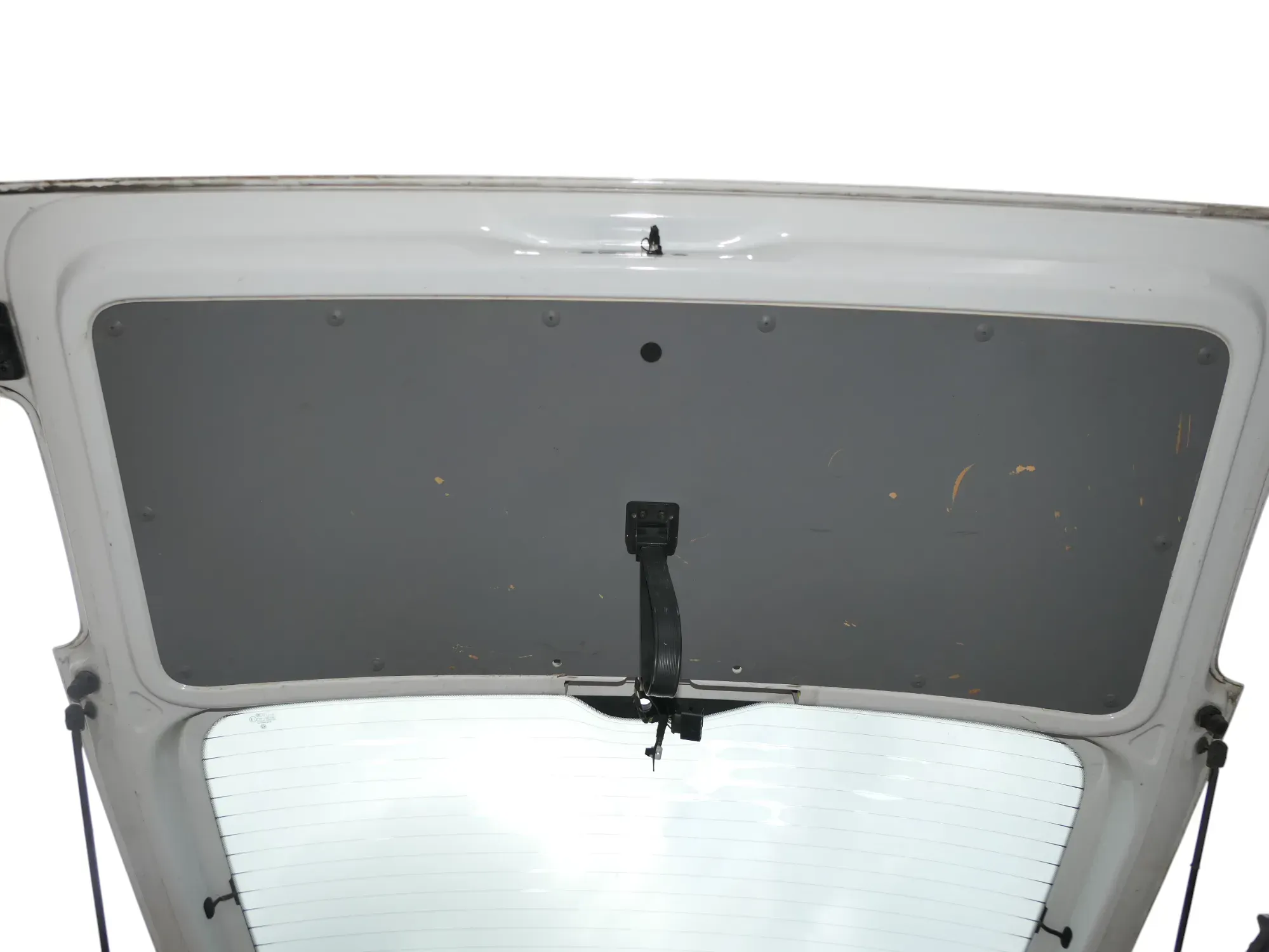 VW Caddy 2K Abdeckung Verkleidung Kofferraum hinten Heckklappe Klappe grau - Bild 1