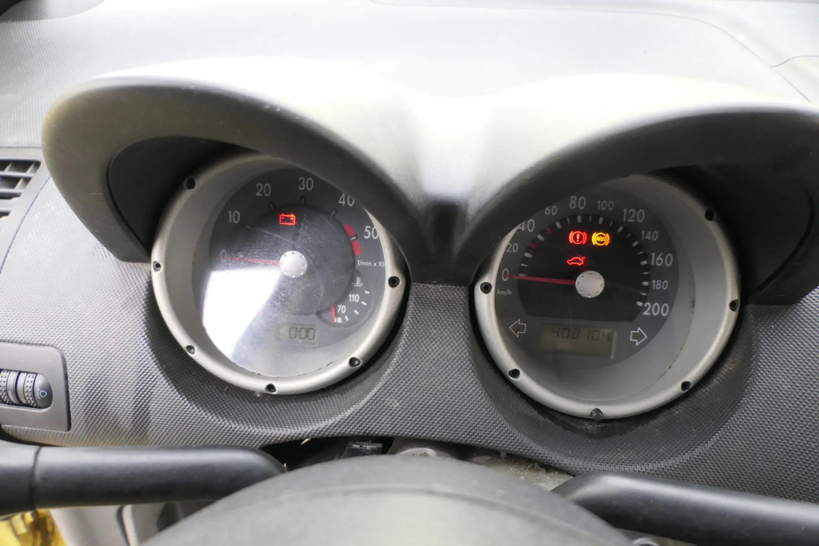 VW Lupo Tacho Tachometer Kombiinstrument 408.000km 6X0920801C 1,7 44kw 60PS SDI - Bild 1