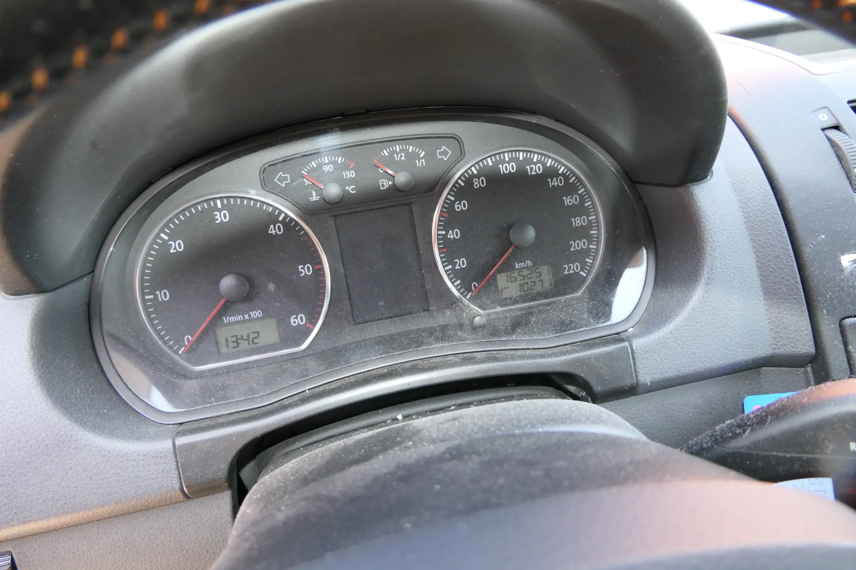 VW Polo 9N3 Tacho Tachometer Kombiinstrument 162.000km 6Q0920825J 1,9 TDI ASY BM - Bild 1