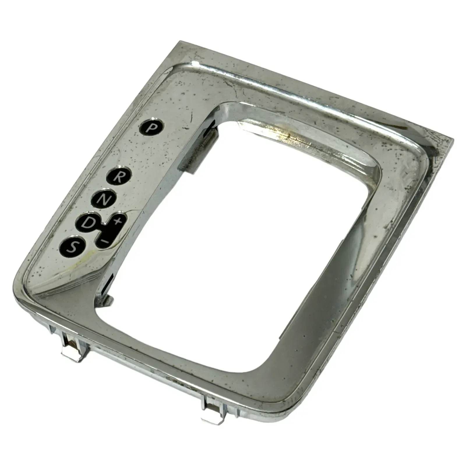 VW Passat 3C Schaltknauf Automatik Abdeckung Schaltabdeckung chrom - Bild 1