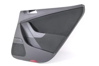 VW Passat 3C Variant Türverkleidung Verkleidung Tür hinten rechts schwarz - Bild 4