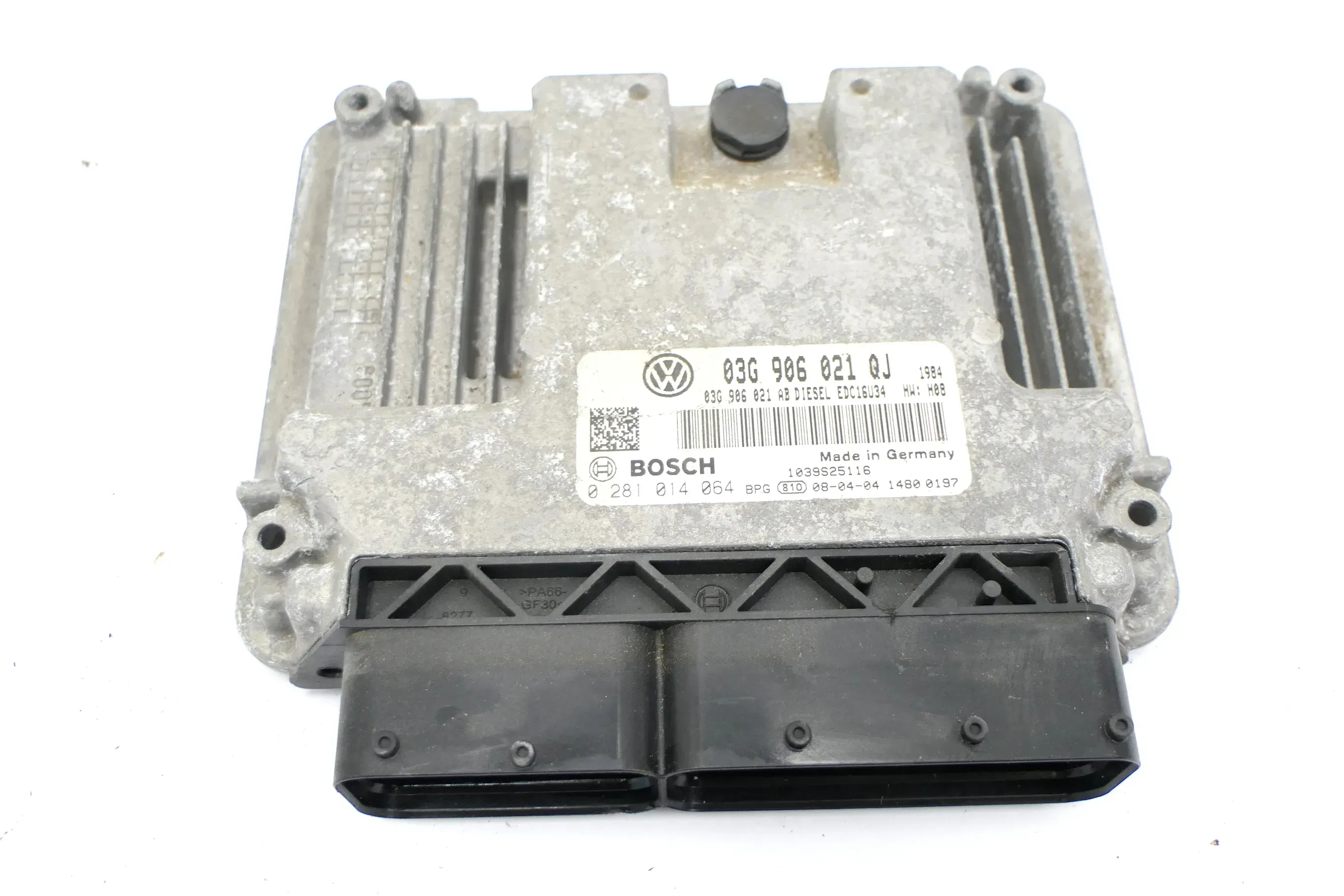 VW Golf 5 1K Jetta Steuergerät 1.9 TDI 77kw 105PS BLS Motor 03G906021QJ - Bild 1