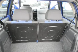 VW Lupo Seat Arosa Sitz Rückbank Sitzfläche Sitze mit Kopfstützen blau schwarz - Bild 2